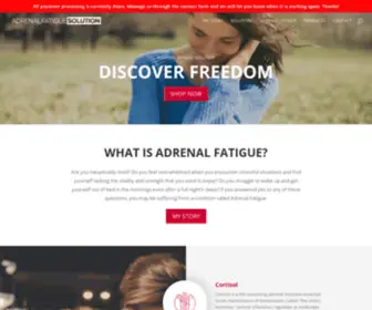 Adrenal-Fatigue-Solution.com(Adrenal Fatigue Solution) Screenshot