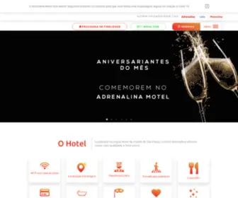 Adrenalinahotel.com.br(Site oficial do Adrenalina Motel localizado em) Screenshot