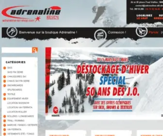 Adrenaline-Ski-Shop.com(Adrénaline) Screenshot