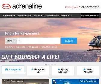 Adrenaline.com(Activities) Screenshot
