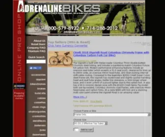 Adrenalinebikes.com(Adrenaline Bikes) Screenshot