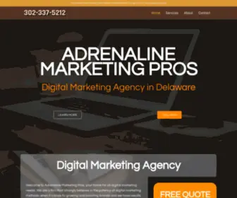 Adrenalinemarketingpros.com(Digital Marketing) Screenshot