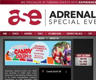 Adrenalinespecialevents.com(Adrenaline Special Events) Screenshot