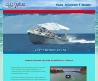 Adrenalinetourscuracao.com(Adrenaline Tours Curacao) Screenshot