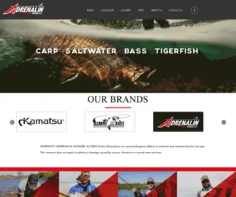 Adrenalinfishing.co.za(Adrenalin Importers & Distributors) Screenshot