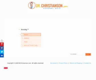 Adrenalquiz.com(Adrenal Quiz) Screenshot
