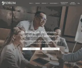 Adrforum.com(Create an Arbitration Agreement or File a Claim) Screenshot