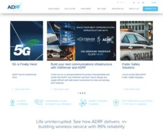 Adrftech.com(ADRF) Screenshot