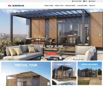 Adria-Mobilehome.com Screenshot