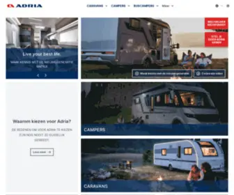 Adria.nl(Adria Mobil) Screenshot