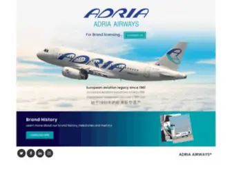 Adria.si(Adria Airways) Screenshot