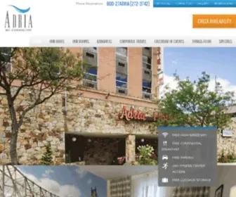 Adriahotelny.com(The Adria Hotel) Screenshot