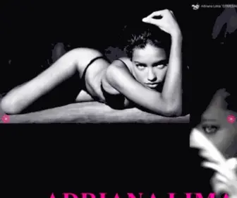 Adrianalima.com(Adriana Lima) Screenshot