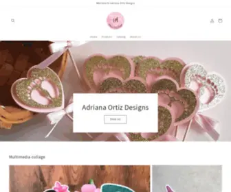 Adrianaortizdesigns.com(Adriana Ortiz Designs) Screenshot