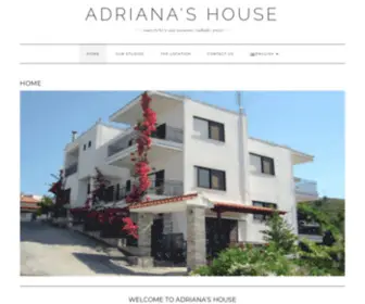 Adrianashouse.gr(Adriana's House) Screenshot