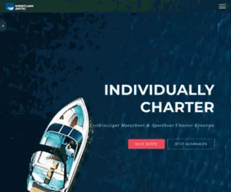Adrianautic-Charter.com(Die deutsche Charterfirma in Kroatien) Screenshot