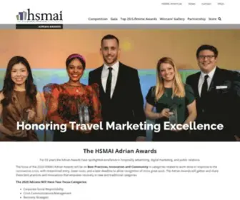 Adrianawards.com(HSMAI Adrian Awards) Screenshot