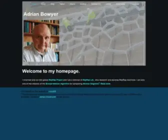 Adrianbowyer.com(HTML Meta Tag) Screenshot