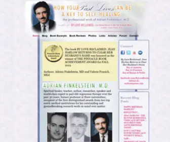 Adrianfinkelstein.com(Past Lives and Self) Screenshot