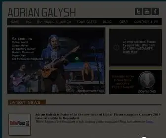Adriangalysh.com(Adrian Galysh) Screenshot