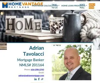 Adrianmortgage.com(Michigan Home Loans) Screenshot