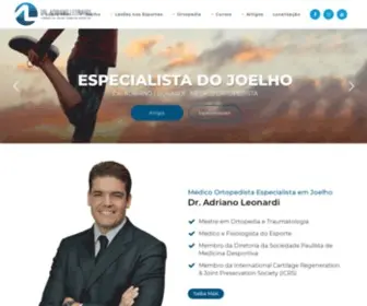 Adrianoleonardi.com.br(Especialista do Joelho) Screenshot