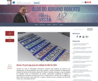 Adrianoroberto.com.br(Blog do Adriano Roberto) Screenshot