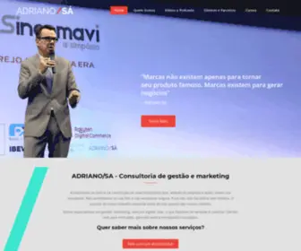 Adrianosa.com.br(Consultoria de gestão e marketing em São Paulo) Screenshot