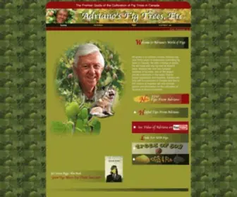 Adrianosfigtrees.com(Adriano's World Of Fig Trees Fig Trees and Other Fruit Trees) Screenshot