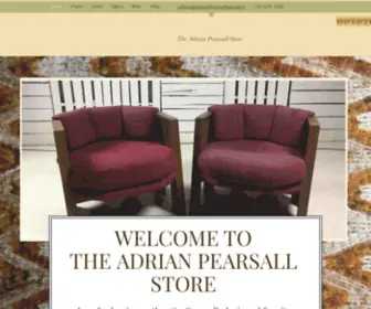 AdrianpearsallStore.com(Adrian Pearsall) Screenshot