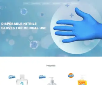 Adrianpiekarski.pl(Water-free gel-nitrile gloves-disinfective wipes manufacturer-AoGrand) Screenshot