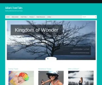 Adrianstraveltales.com(Adrian's Travel Tales) Screenshot