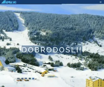 Adriaski.net(Adria Ski) Screenshot