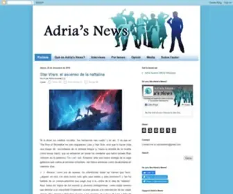 Adriasnews.com(Adria's News) Screenshot