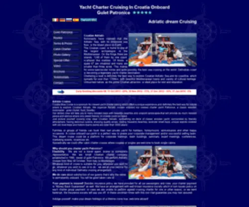 Adriatic-Cruise.com(Adriatic cruises) Screenshot