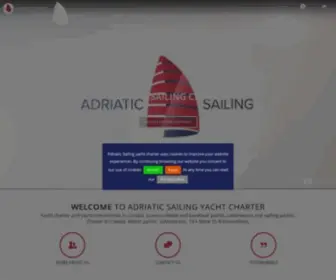 Adriatic-Sailing.hr(ADRIATIC SAILING) Screenshot