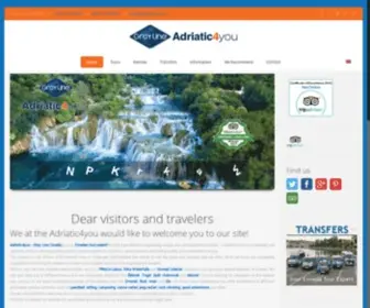 Adriatic4You.com(Trogir) Screenshot