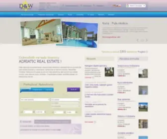 Adriaticrealestate.net(Dobrodošli) Screenshot