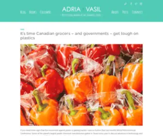 Adriavasil.com(Adria Vasil) Screenshot