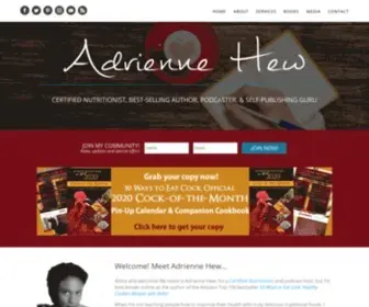 Adriennehew.com(Adrienne Hew Home) Screenshot