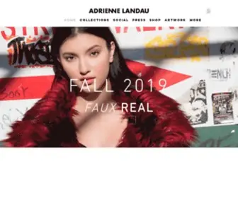 Adriennelandau.com(Adrienne Landau) Screenshot