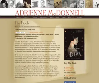 AdriennemCDonnell.com(The Doctor And The Diva) Screenshot