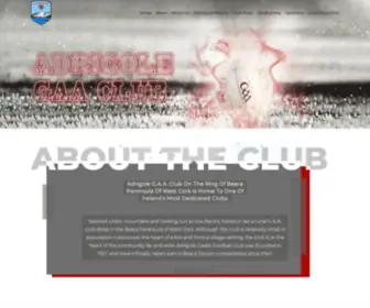 Adrigolegaa.com(Adrigole GAA) Screenshot