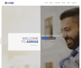 Adrigs.com(The best solution for your all digital advertising needs) Screenshot