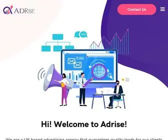 Adrise.co.uk(Adrise) Screenshot