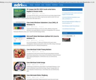 Adriyan.web.id(Adri Blog) Screenshot