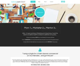 Adrizq.com(Mentorship Career Guidance) Screenshot