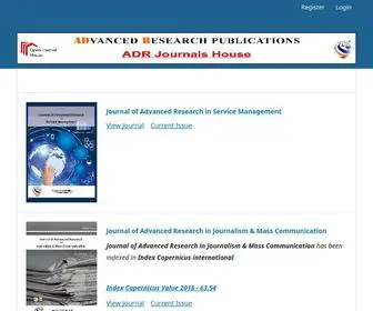 Adrjournalshouse.com(ADR Journals House) Screenshot