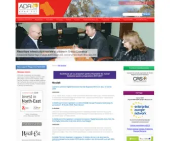 Adrnordest.ro(Agentia pentru Dezvoltare Regionala Nord) Screenshot