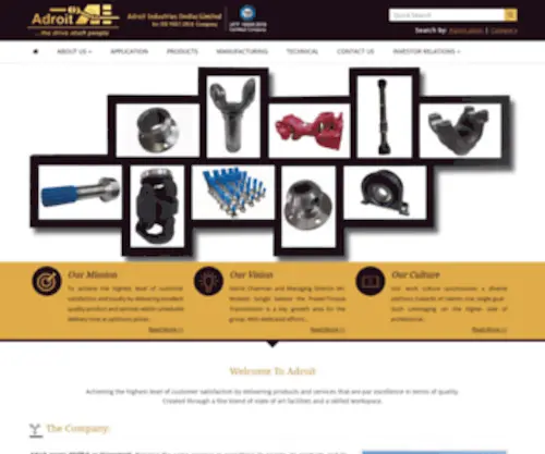 Adroitindustries.com(The Web Hosting Control System) Screenshot